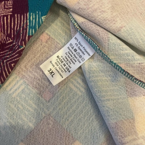 LuLaRoe Cassie Pencil Skirt 3XL - Picture 3 of 4